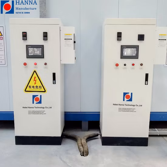 Solución de cambio rápido de color para cabina de recubrimiento en polvo